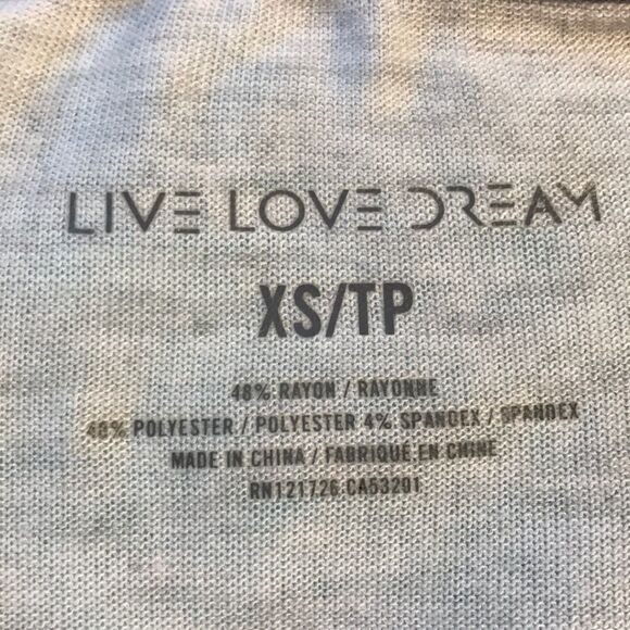 Sheer Raglan Compass Shirt Junior’s XS - Picture 3 of 4